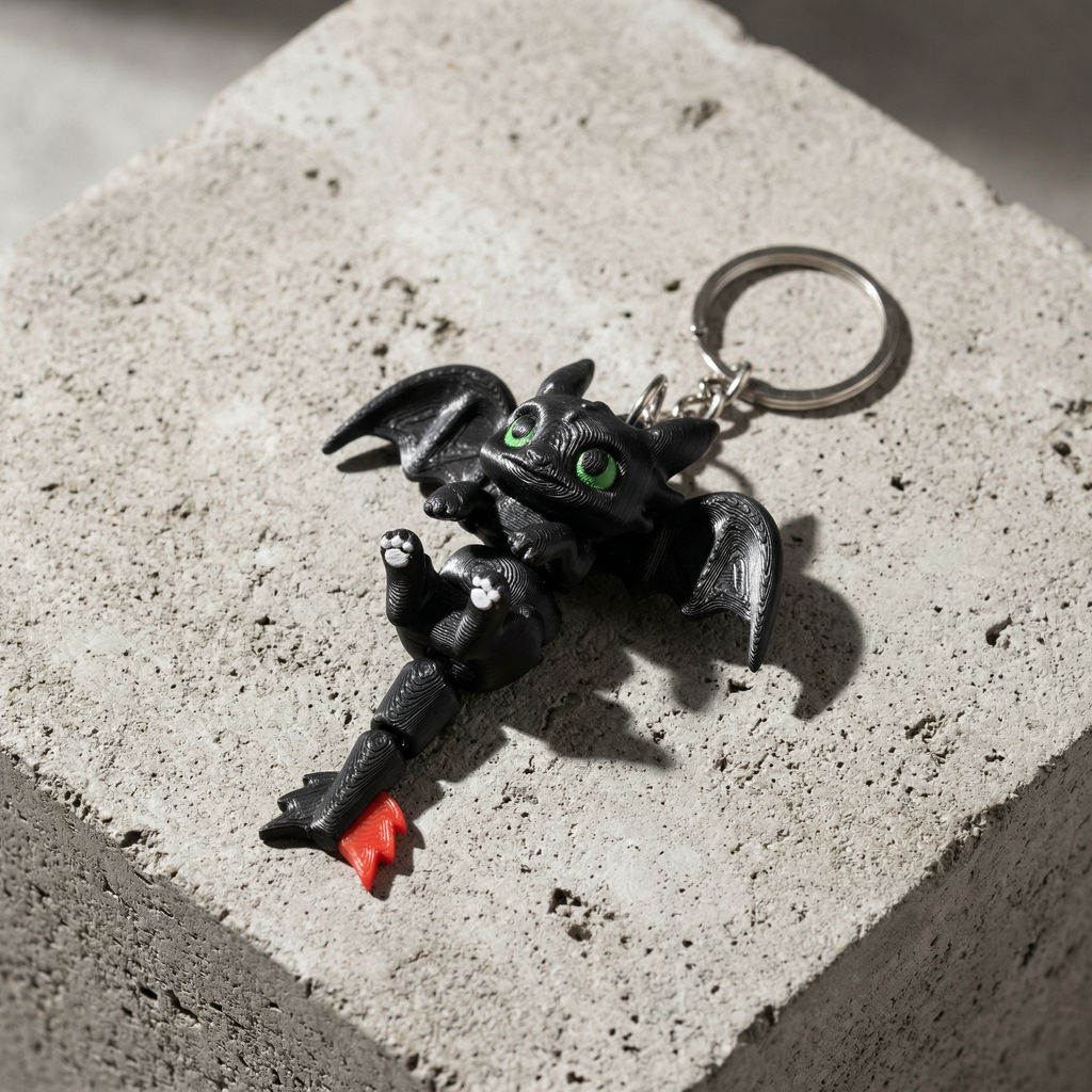 Baby Toothless Keychain