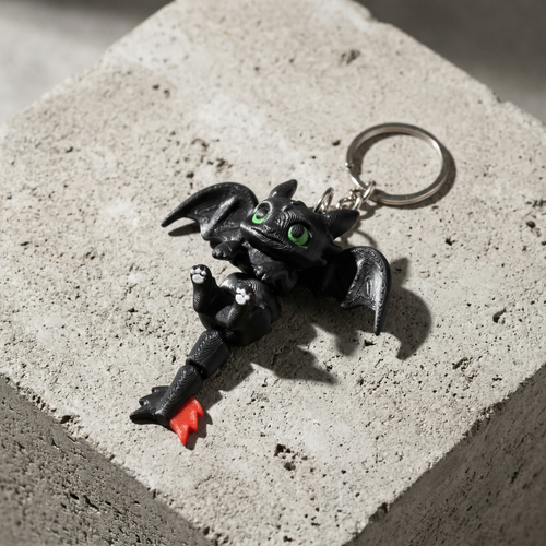 Baby Toothless Keychain