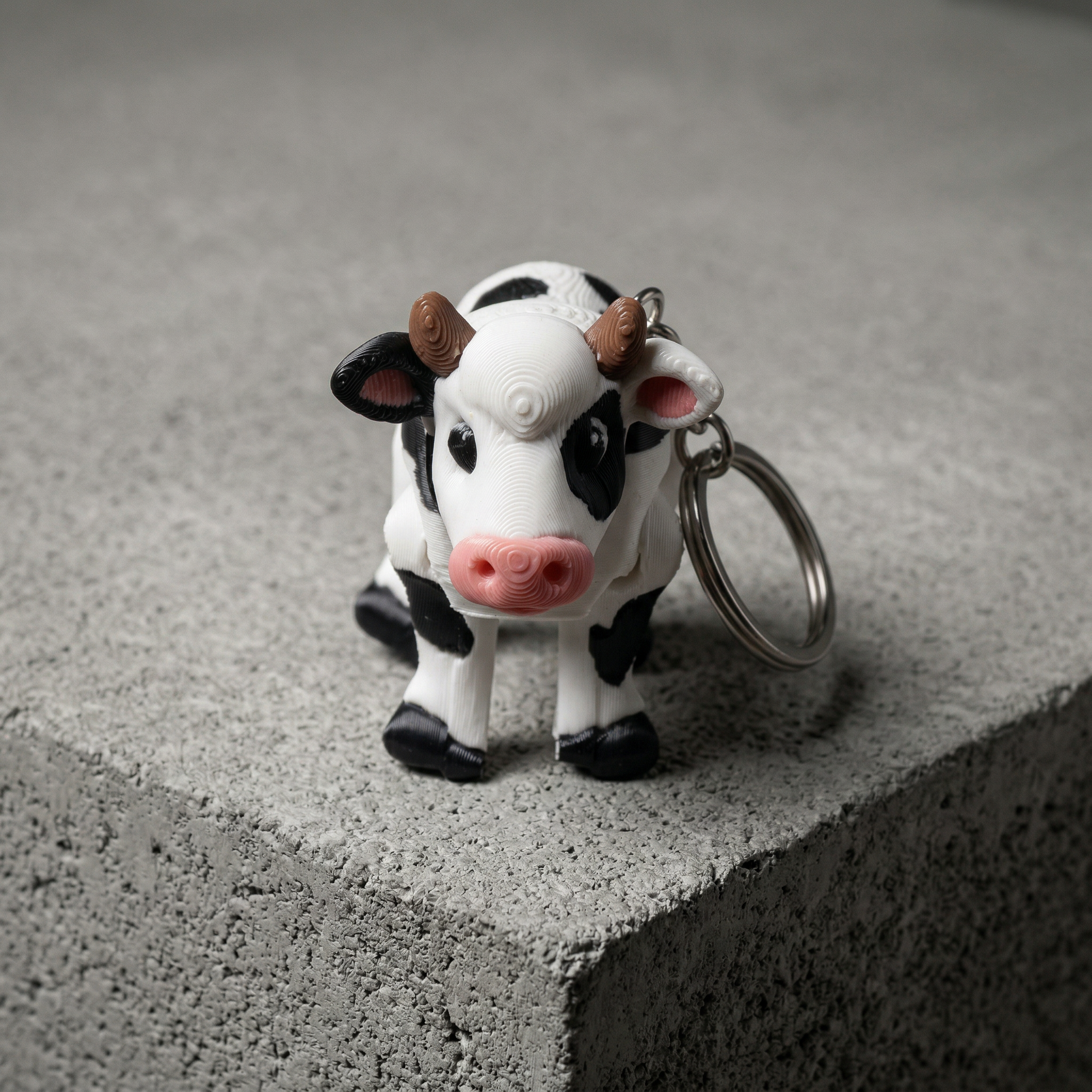 Cow Keychain