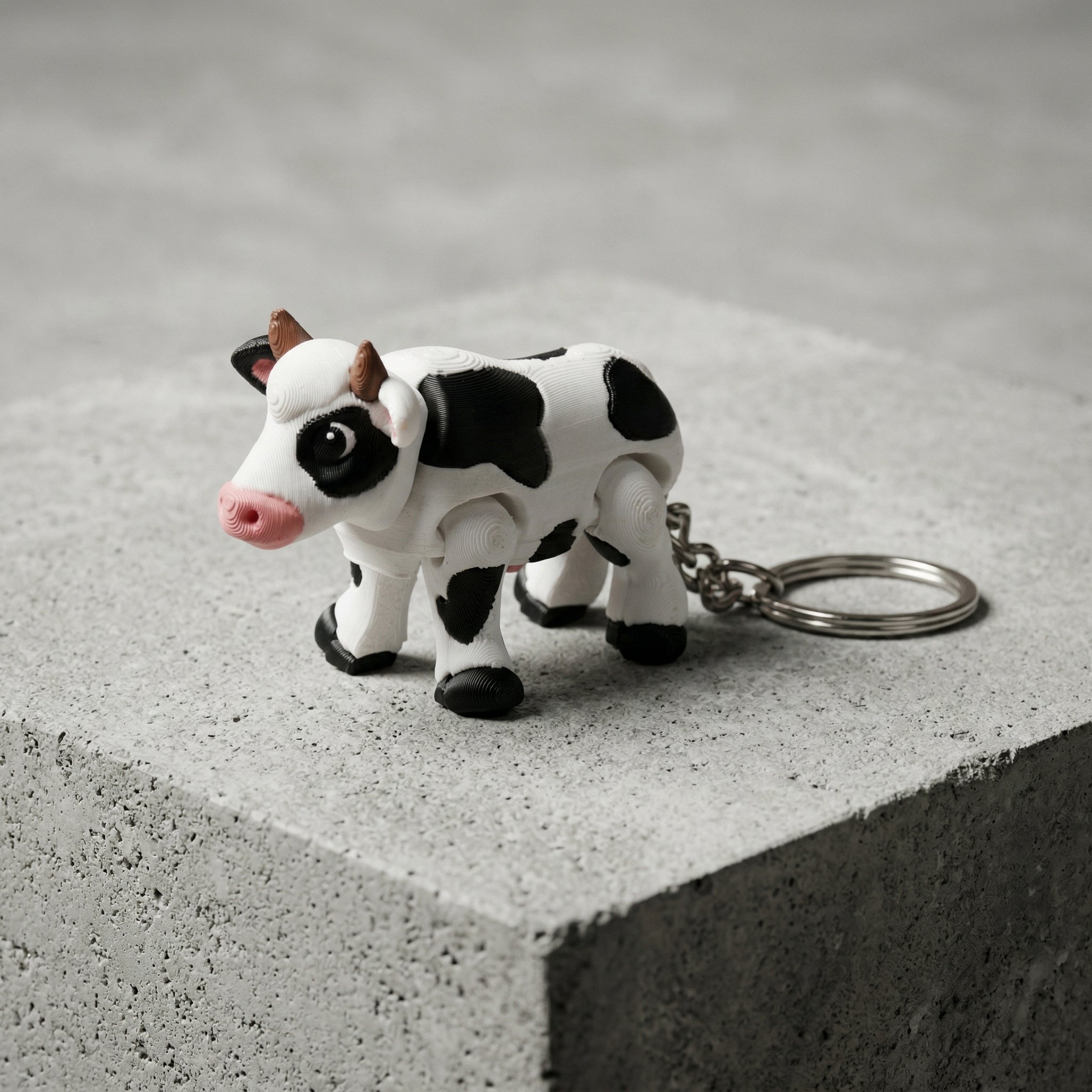 Cow Keychain