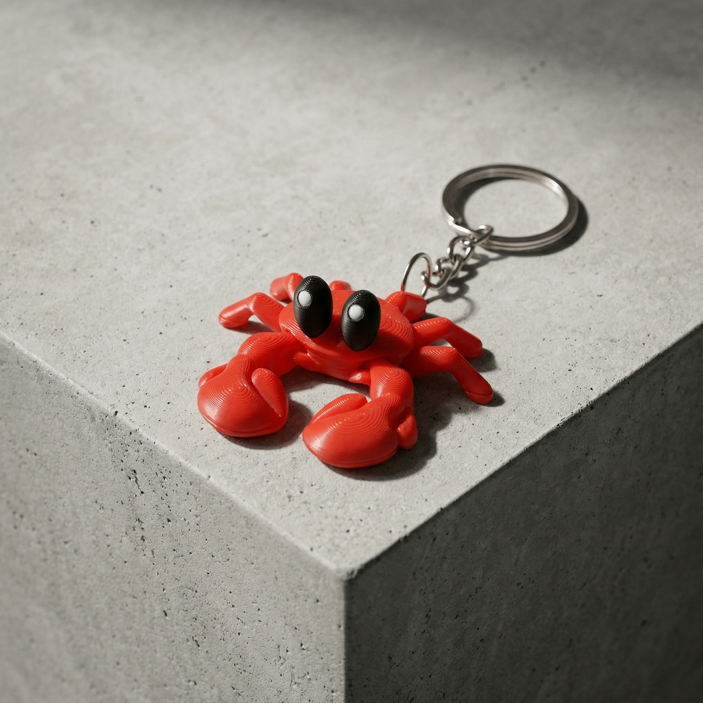 Crab Keychain