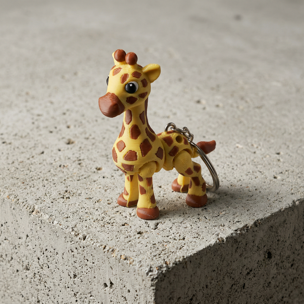 Giraffe Keychain