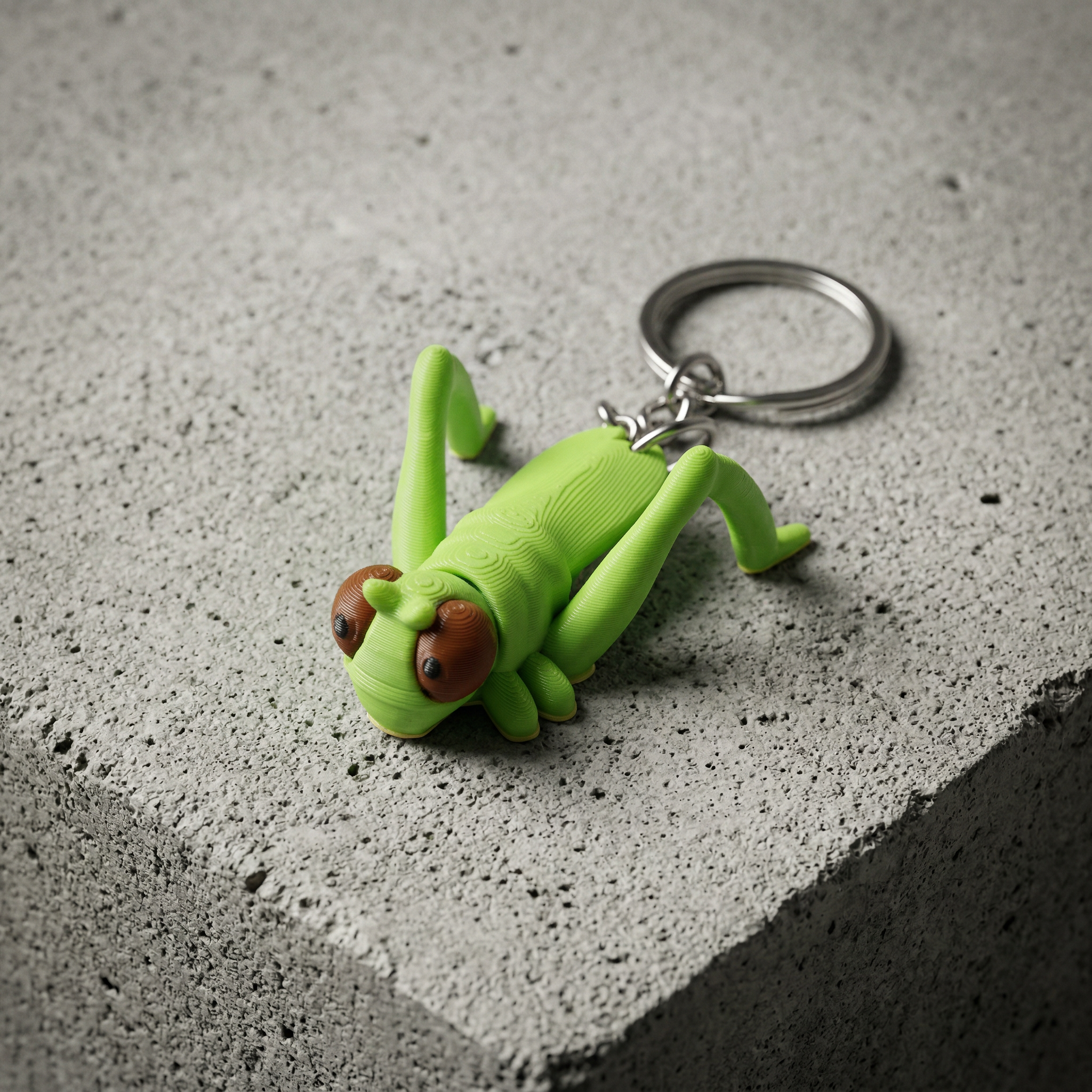 Grasshopper Keychain