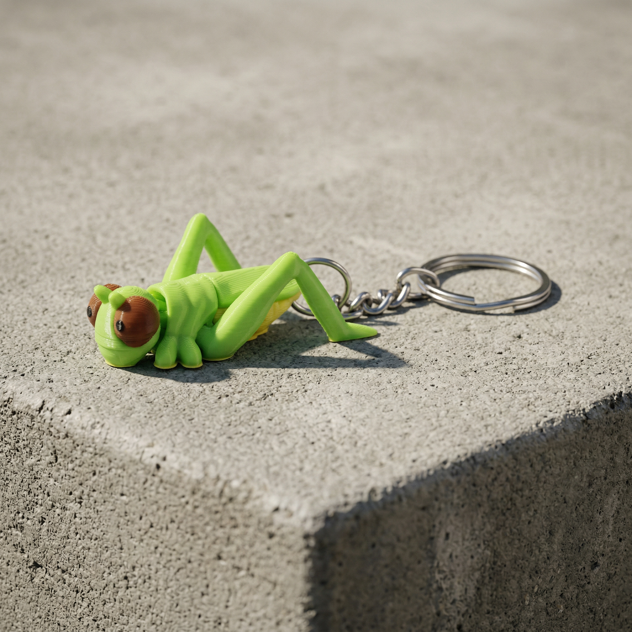 Grasshopper Keychain