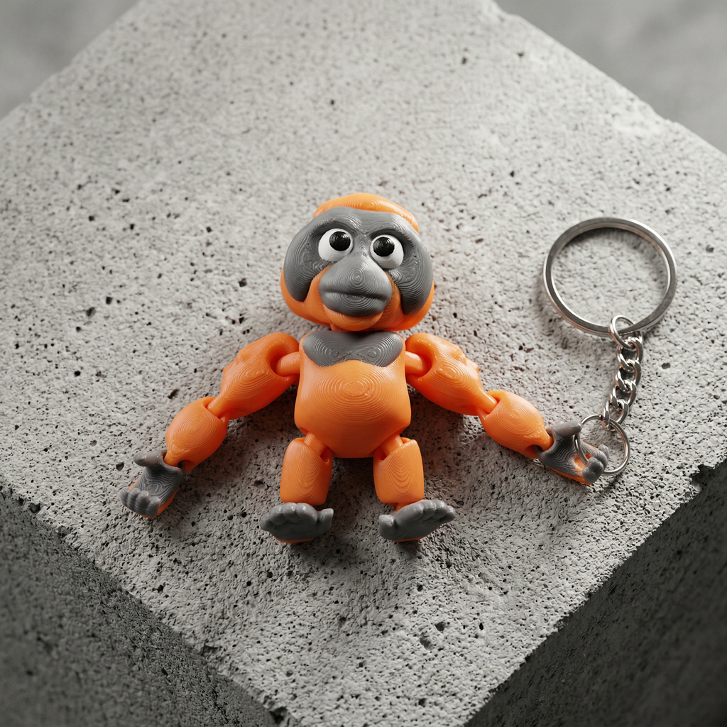 Orangutan Keyring