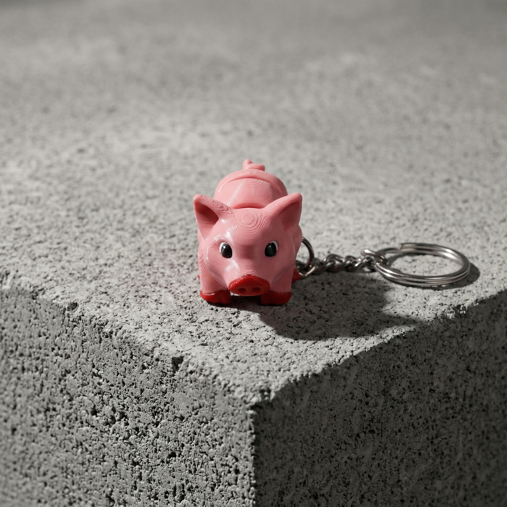 Pig Keychain