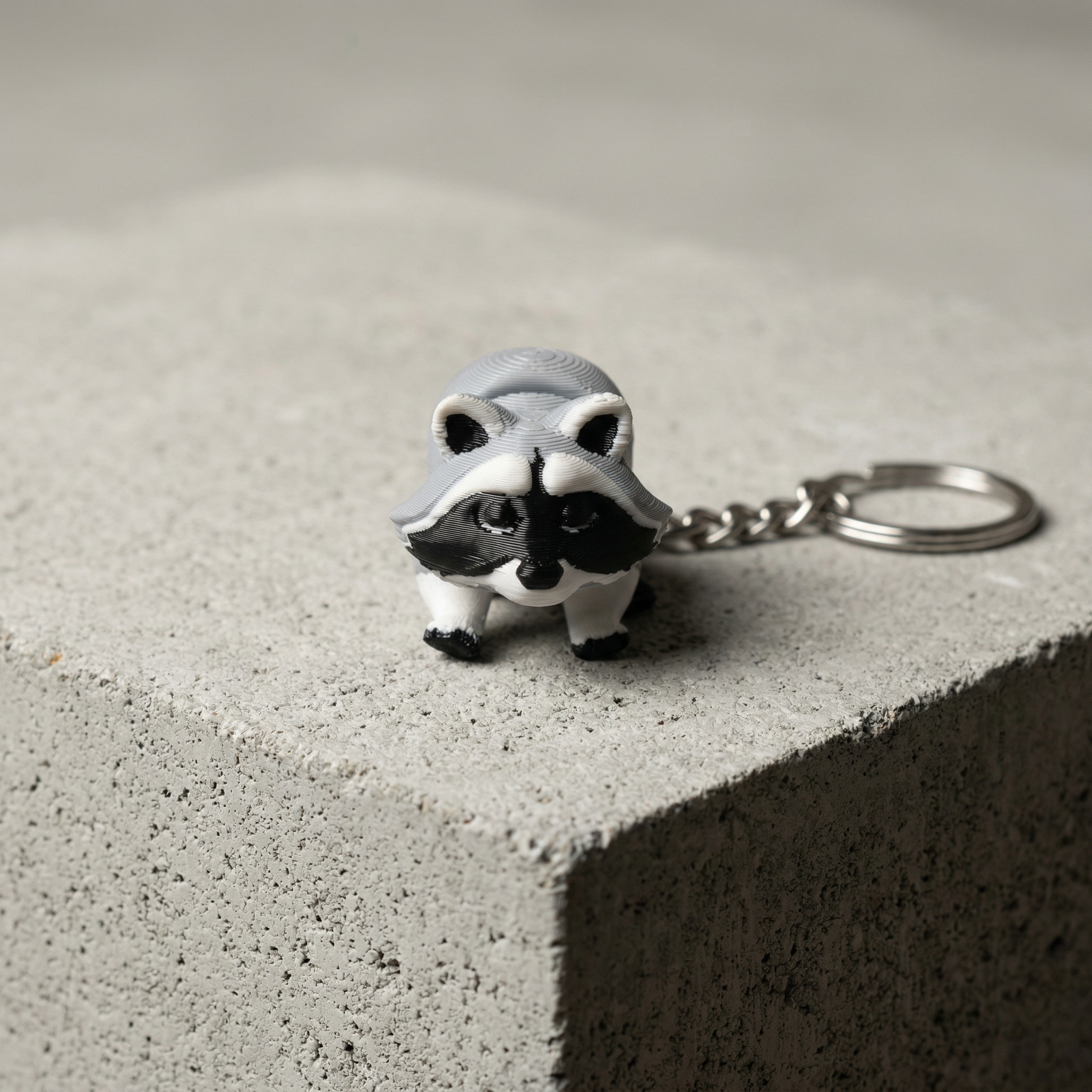 Raccoon Keychain