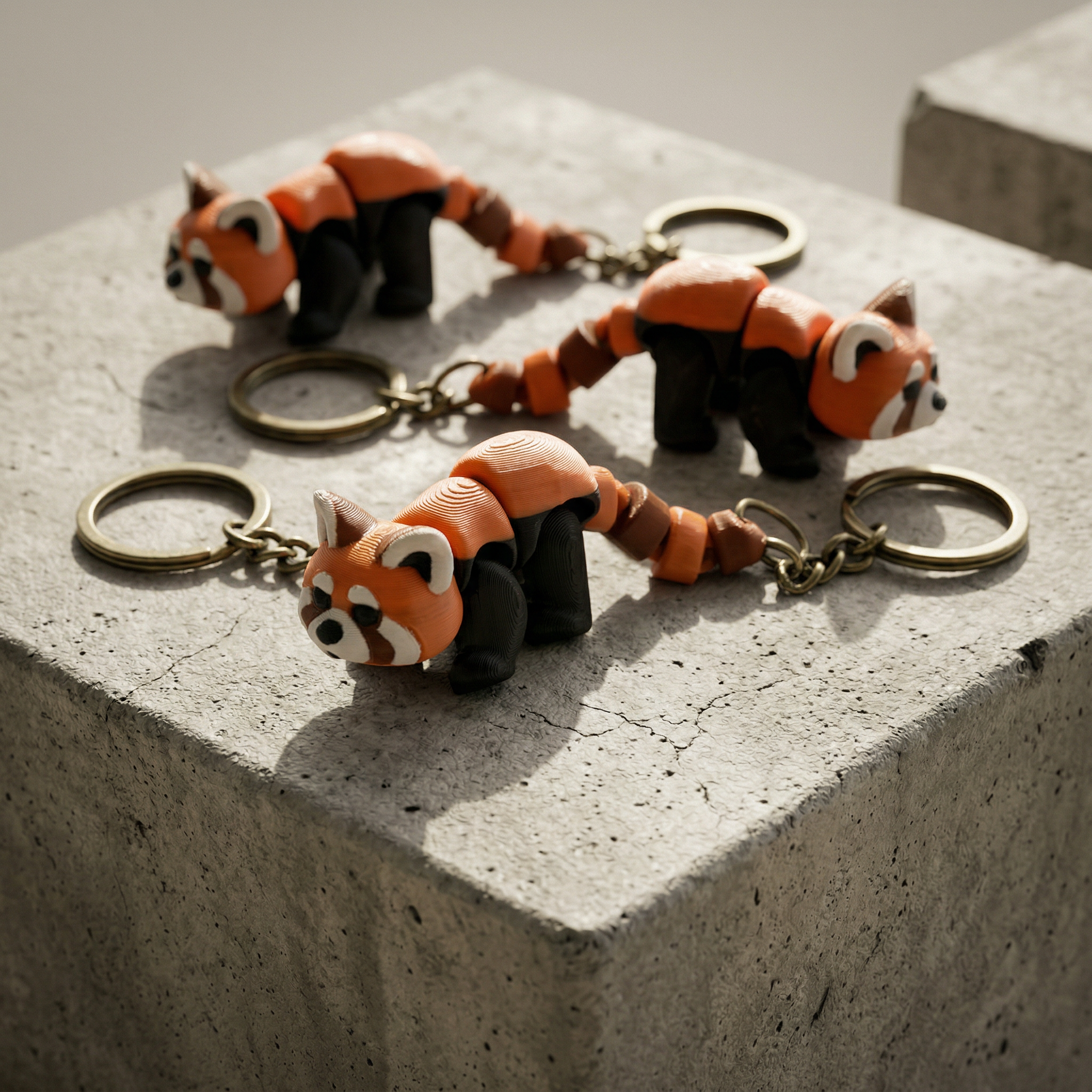 Red Panda Keychain