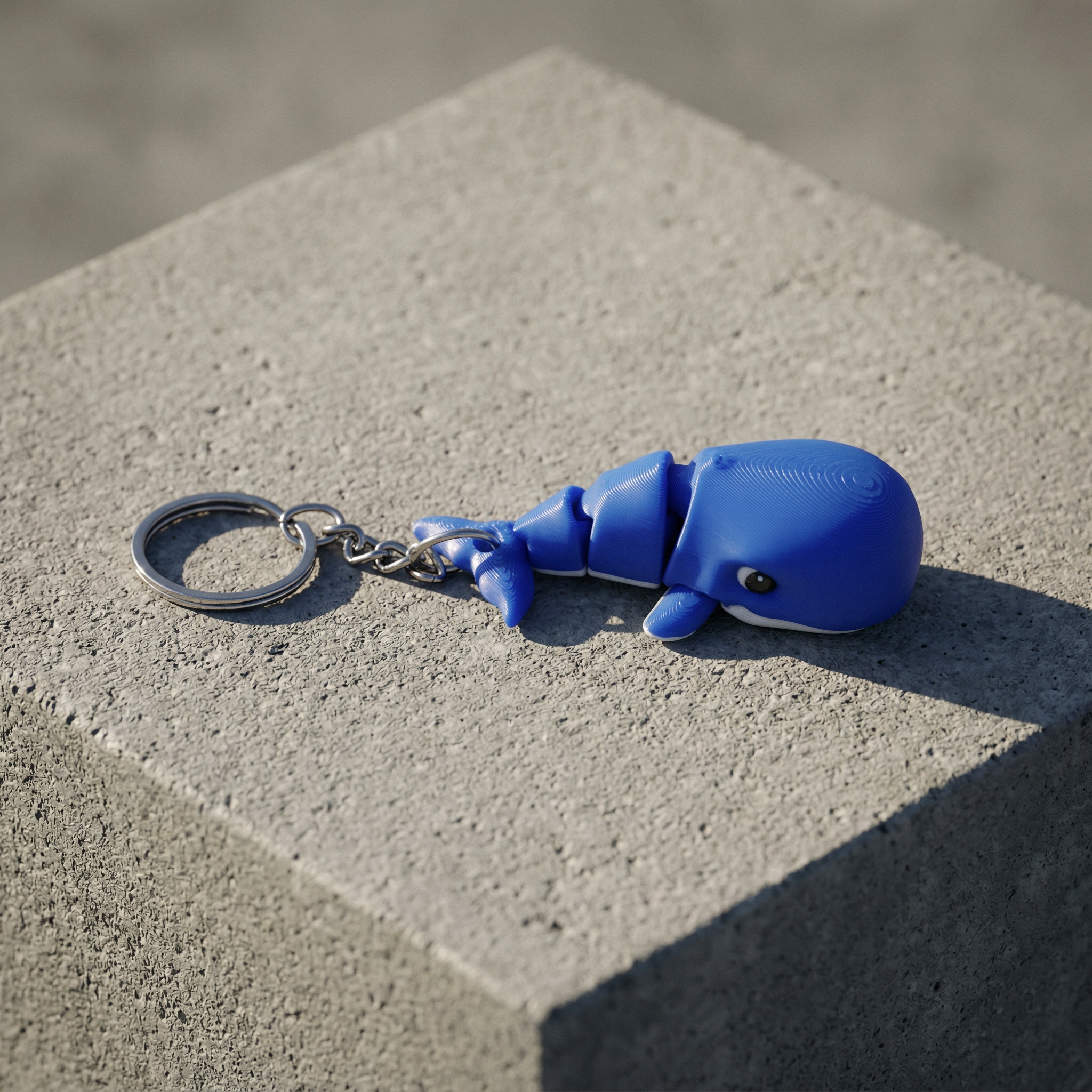 Whale Keychain