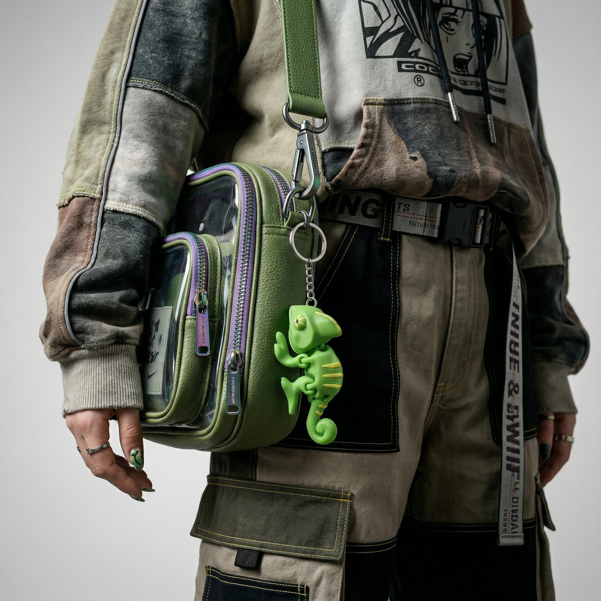 Chameleon Keychain