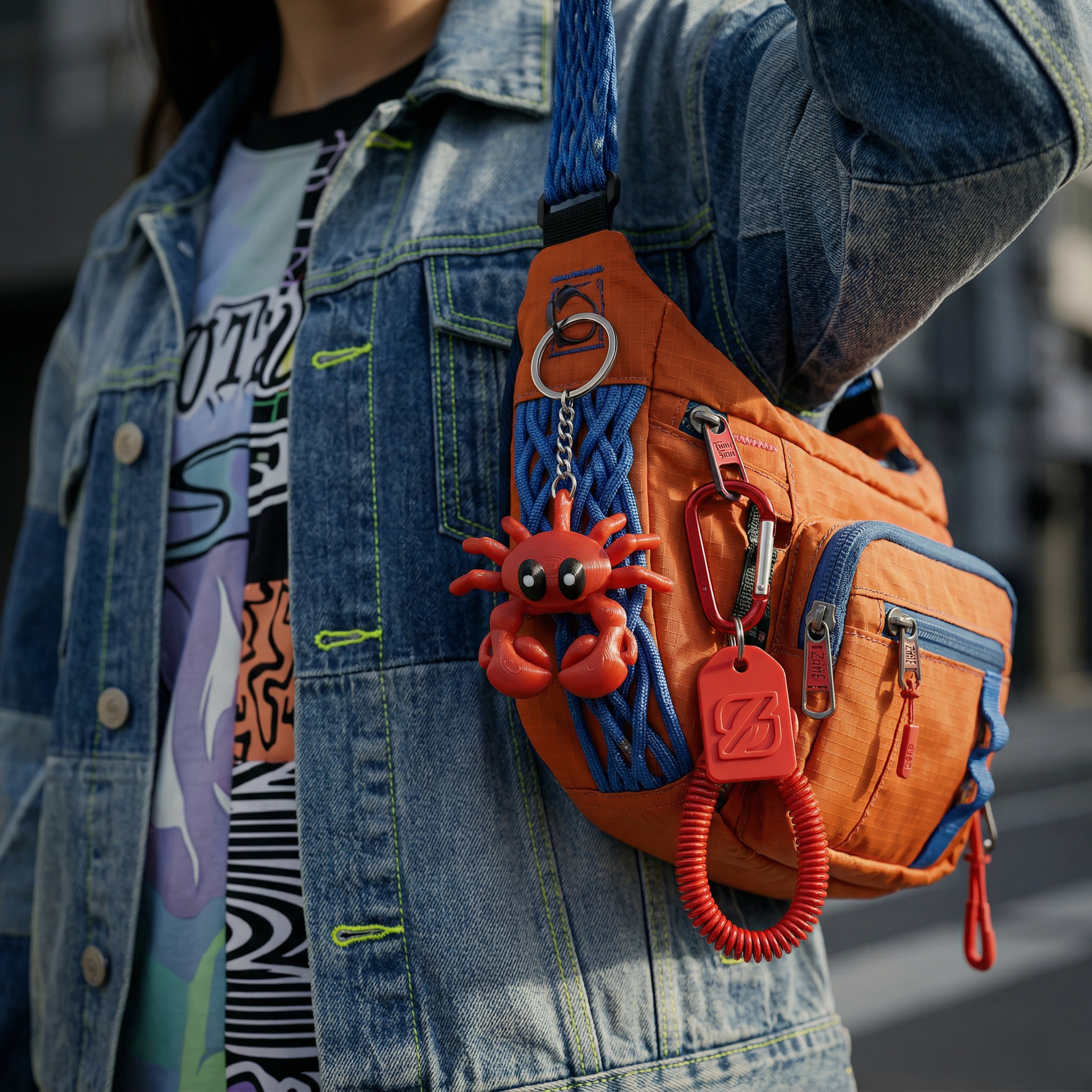Crab Keychain