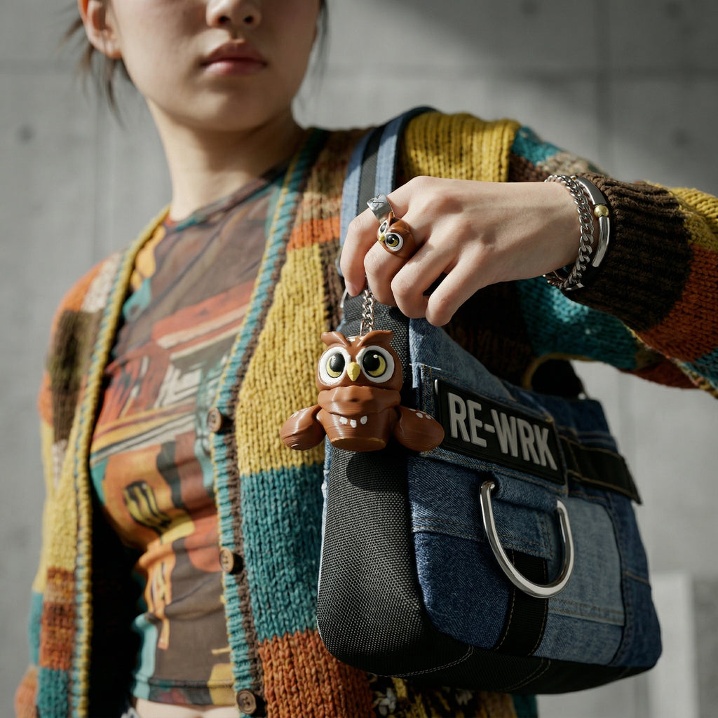 Owl Keychain
