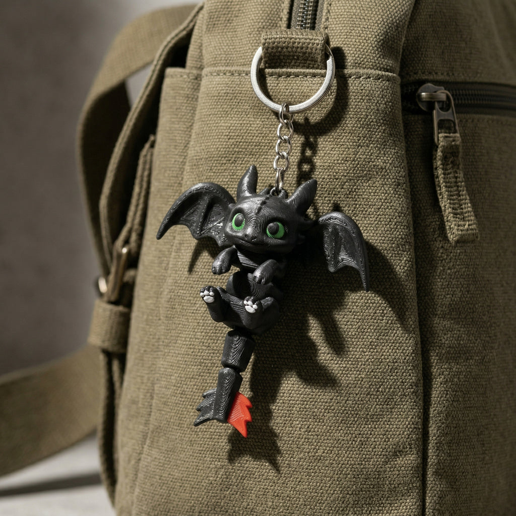 Baby Toothless Keychain
