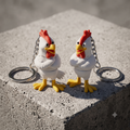 Rooster Keychain