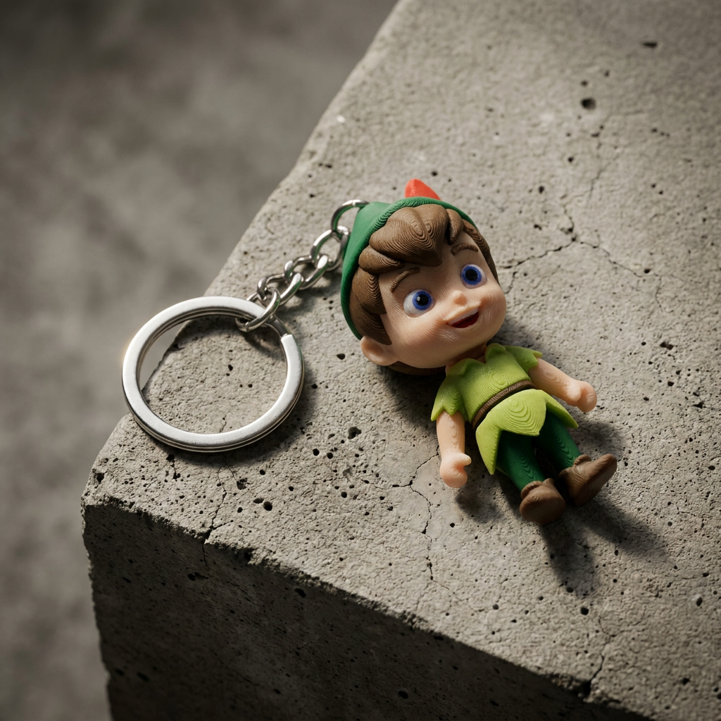 Peter Pan Keychain