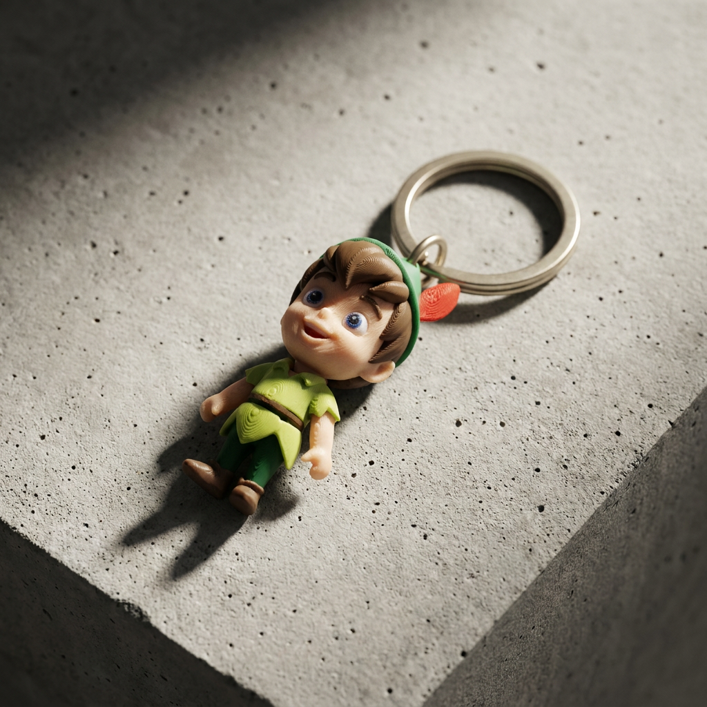 Peter Pan Keychain