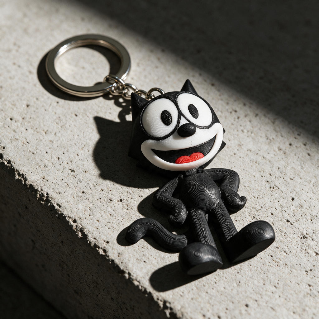 Felix The Cat Keychain