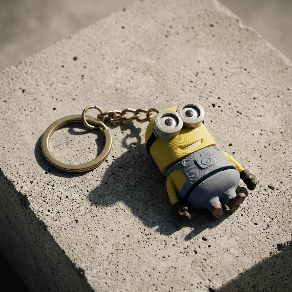 Bob the Minion Keychain