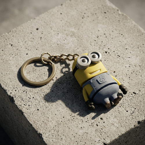Bob the Minion Keychain