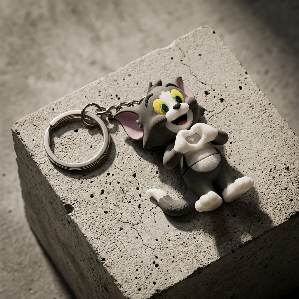 Tom & Jerry Keychain