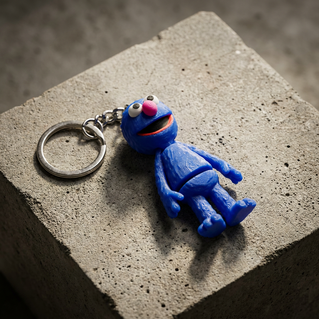 Grover Keychain
