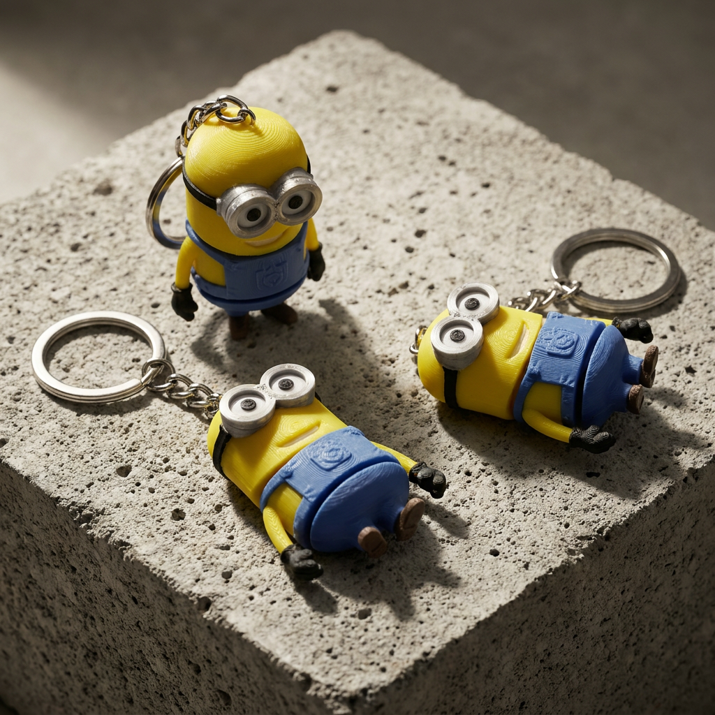 Bob the Minion Keychain