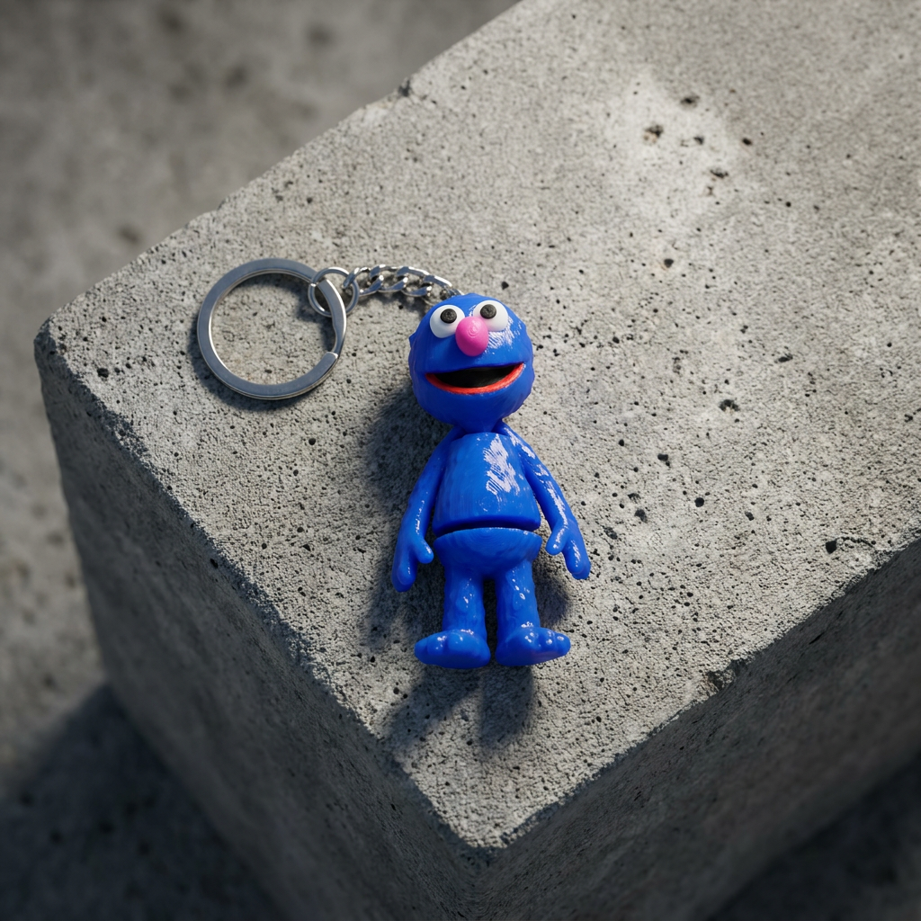 Grover Keychain