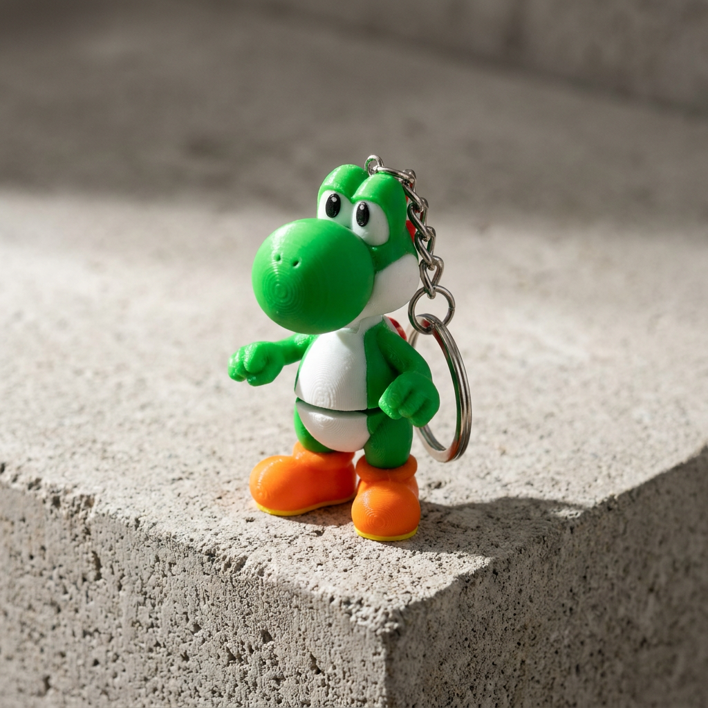 Yoshi Keychain