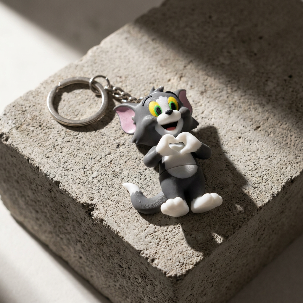 Tom & Jerry Keychain