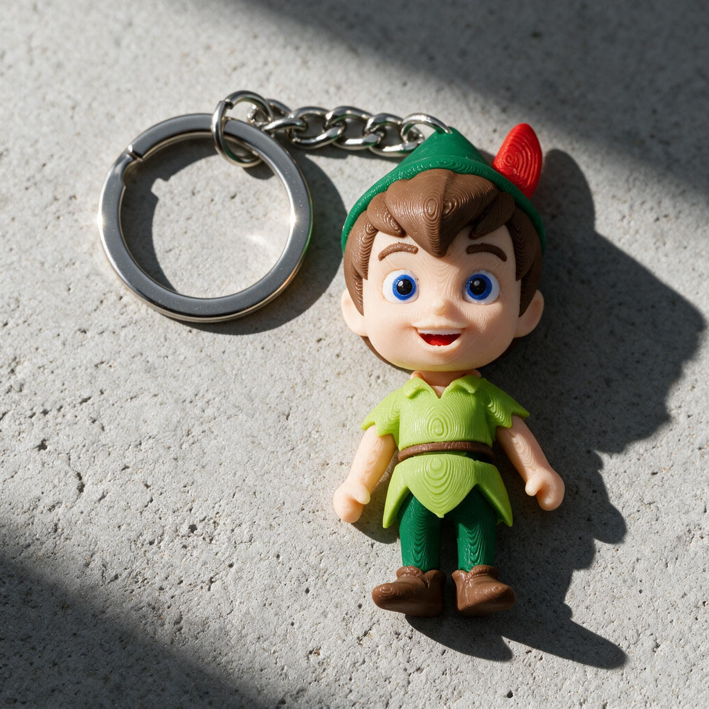 Peter Pan Keychain